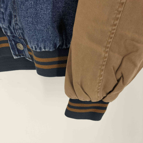 ダンブルック Dunbrooke 90S MEMORY WALK バック 刺繍 デニム 切替 ブルゾン ジャケット メンズ import:L