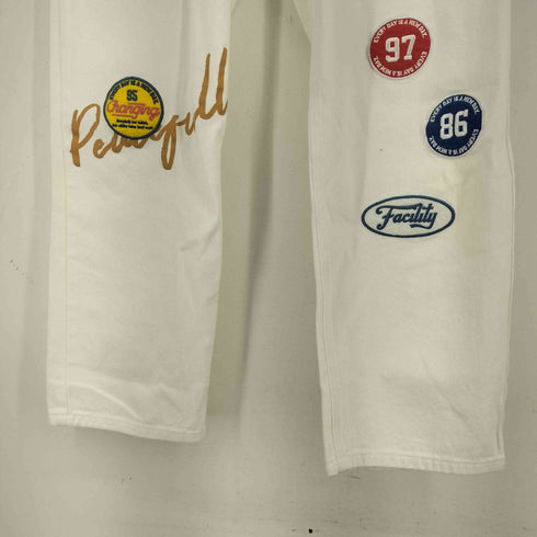 ジャングルストーム JUNGLE STORM マルチ ワッペンデコレーションワイドパンツ メンズ M