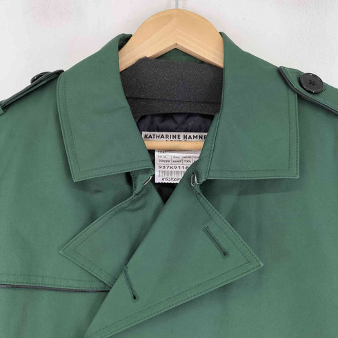 キャサリンハムネットロンドン KATHARINE HAMNETT LONDON ライナー付きトレンチコート メンズ import:XL