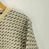 アランクラフト aran crafts アイルランド製 PURE NEW WOOL 総柄 バーズアイ ニット セーター メンズ import:M