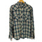 ラングラー Wrangler 90S WESTERN SHIRTS マドラスチェック スナップボタン ウエスタン シャツ メンズ import:XL