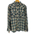 ラングラー Wrangler 90S WESTERN SHIRTS マドラスチェック スナップボタン ウエスタン シャツ メンズ import:XL