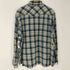 ラングラー Wrangler 90S WESTERN SHIRTS マドラスチェック スナップボタン ウエスタン シャツ メンズ import:XL
