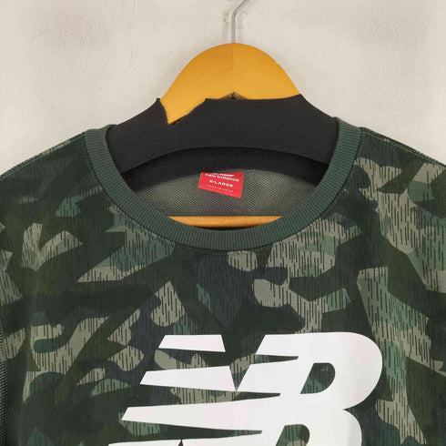 ニューバランス NEW BALANCE カモ柄 トレーナー メンズ XL