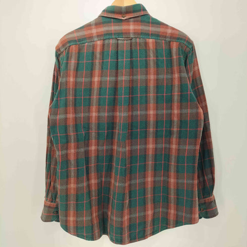 ジェイプレス J.PRESS ボタンダウンチェックネルシャツ メンズ JPN:M