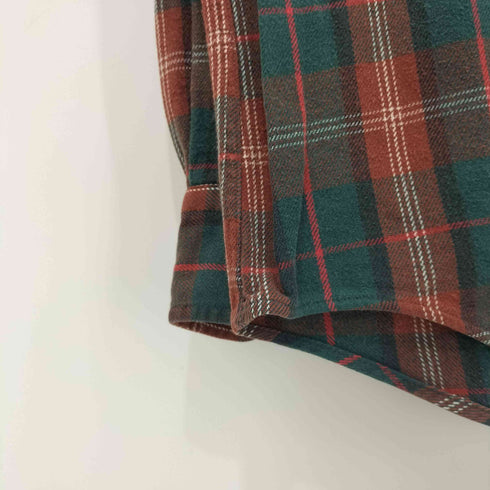 ジェイプレス J.PRESS ボタンダウンチェックネルシャツ メンズ JPN:M