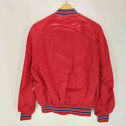 キングルイ King louie 筆記体 ロゴ リブライン ナイロン サテン ブルゾン ジャケット メンズ