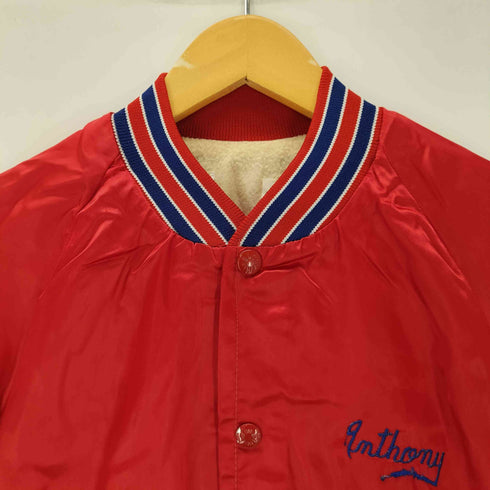 キングルイ King louie 筆記体 ロゴ リブライン ナイロン サテン ブルゾン ジャケット メンズ