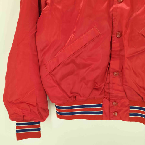 キングルイ King louie 筆記体 ロゴ リブライン ナイロン サテン ブルゾン ジャケット メンズ