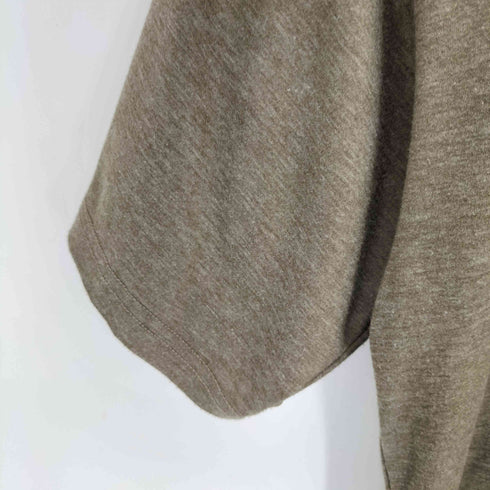 MUHET プリントリンガーTシャツ メンズ LL