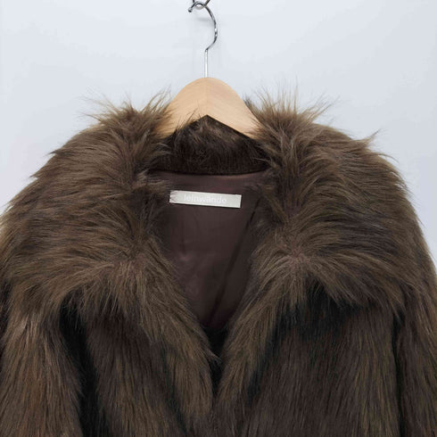 ラインヴァンド LEINWANDE Vegan Fur Jacket ヴィーガンファージャケット レディース FREE