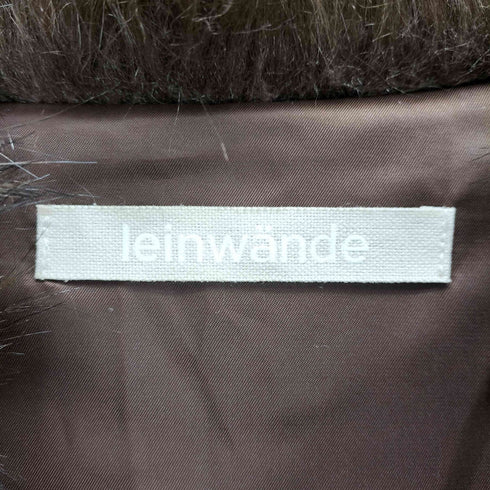 ラインヴァンド LEINWANDE Vegan Fur Jacket ヴィーガンファージャケット レディース FREE