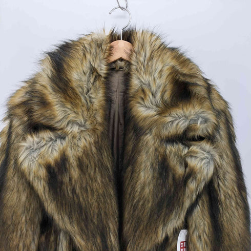 トーガビリリース TOGA VIRILIS 21AW フェイクファー コート メンズ JPN:44