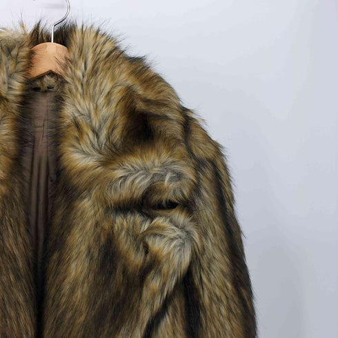 トーガビリリース TOGA VIRILIS 21AW フェイクファー コート メンズ JPN:44