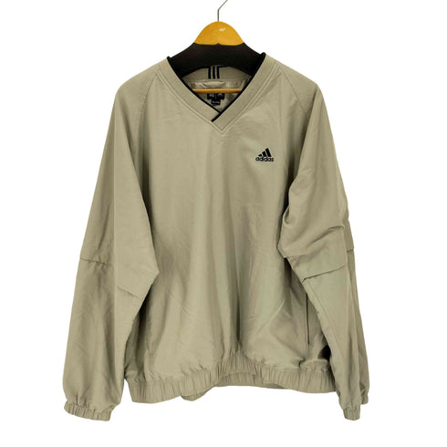 アディダス adidas ロゴ刺繍ナイロンピステ メンズ JPN:XL
