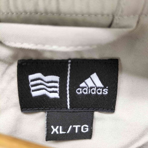 アディダス adidas ロゴ刺繍ナイロンピステ メンズ JPN:XL