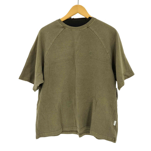 MUHET ピグメントラグランTシャツ メンズ LL