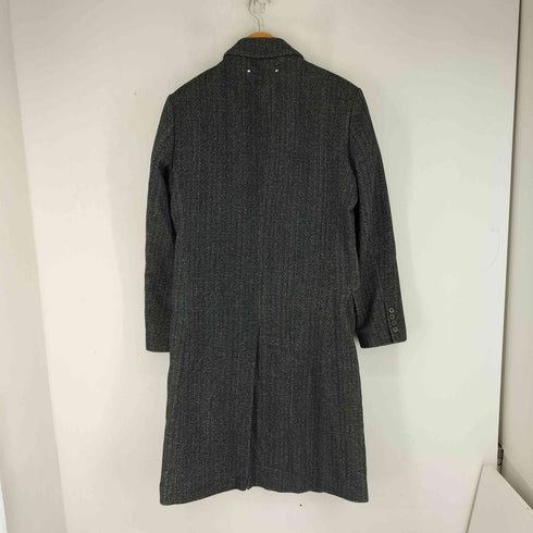 ザラ ZARA ダブルブレストチェスターコート メンズ import:M