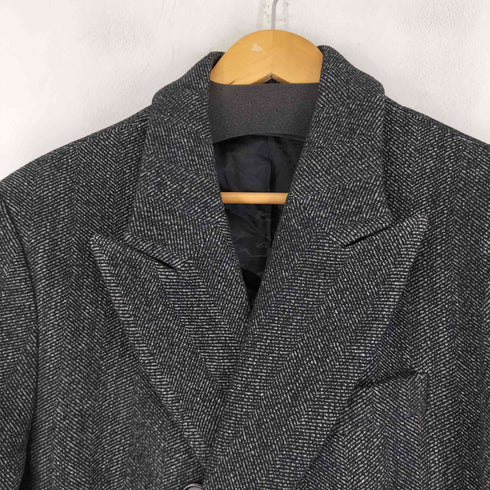 ザラ ZARA ダブルブレストチェスターコート メンズ import:M