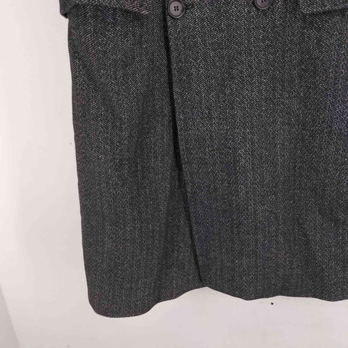 ザラ ZARA ダブルブレストチェスターコート メンズ import:M