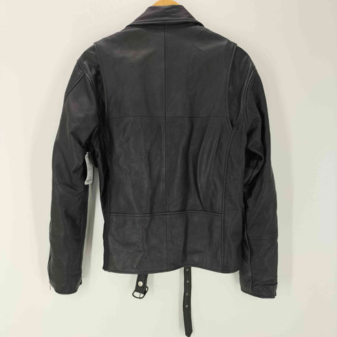 r Genuine Leather Rider's Jacket 本革 リアルレザー ダブル ライダース ジャケット メンズ JPN:L