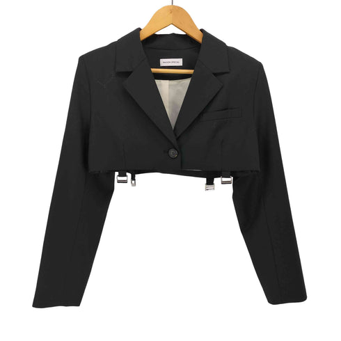 メゾンスペシャル MAISON SPECIAL Multiway Layered Jacket レイヤード クロップドジャケット レディース