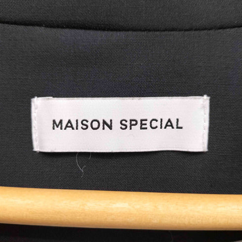メゾンスペシャル MAISON SPECIAL Multiway Layered Jacket レイヤード クロップドジャケット レディース