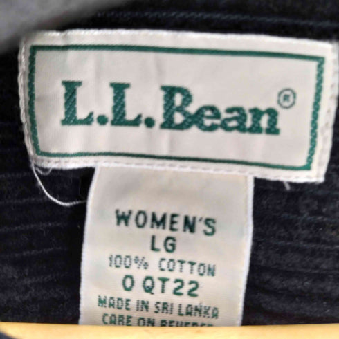 エルエルビーン L.L.Bean 0 QT22 Corduroy Shirt L/S コーデュロイ シャツ レディース import:L