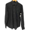 ブラックコムデギャルソン BLACK COMME des GARCONS AD2018 特殊加工 L/S シアー ポリ シャツ メンズ JPN:M