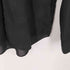 ブラックコムデギャルソン BLACK COMME des GARCONS AD2018 特殊加工 L/S シアー ポリ シャツ メンズ JPN:M