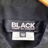 ブラックコムデギャルソン BLACK COMME des GARCONS AD2018 特殊加工 L/S シアー ポリ シャツ メンズ JPN:M