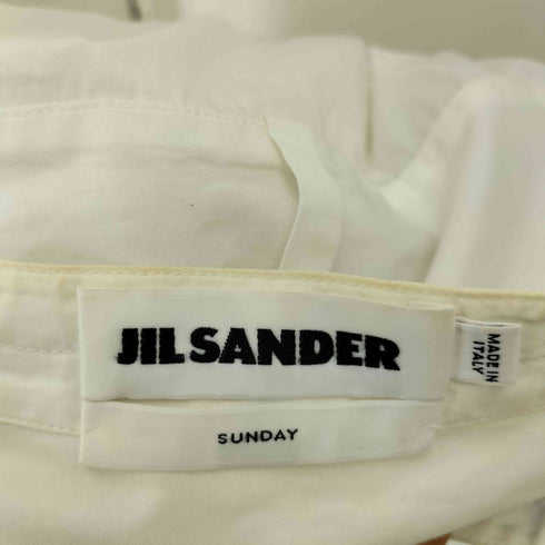 ジルサンダー JIL SANDER 18SS イタリア製 7DAYS SHIRTS SUNDAY バンドカラー シャツ メンズ 38/15