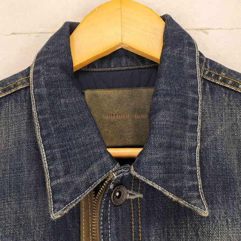 buffalo jeans ジップデザインデニムジャケット メンズ