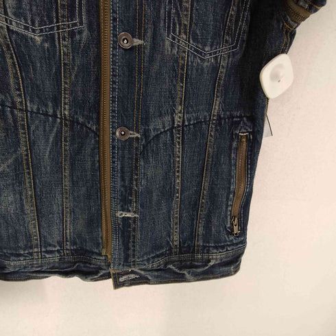 buffalo jeans ジップデザインデニムジャケット メンズ