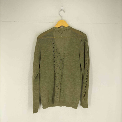 グラム glamb リネン混Vネックカーディガン メンズ 3