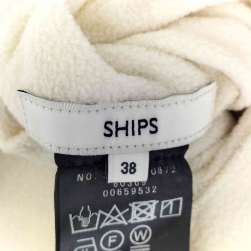 シップス SHIPS バーシブル ボア × フリース ブルゾン レディース JPN:38