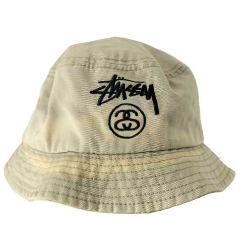 ステューシー Stussy 00S SSリンクロゴ刺繍 バケットハット メンズ