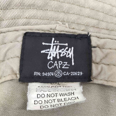 ステューシー Stussy 00S SSリンクロゴ刺繍 バケットハット メンズ