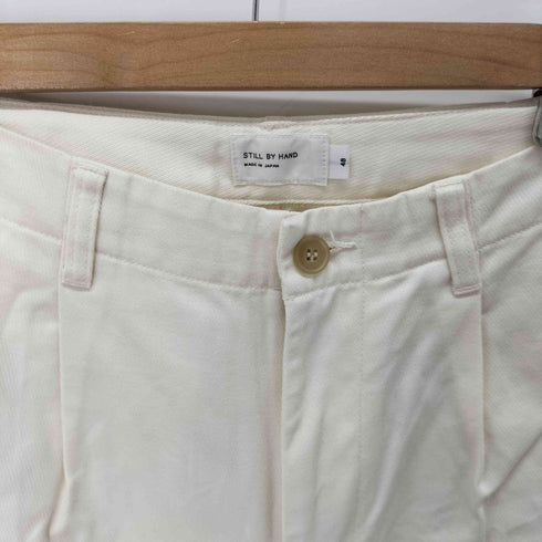 スティルバイハンド STILL BY HAND knee tuck wide pants メンズ JPN:48