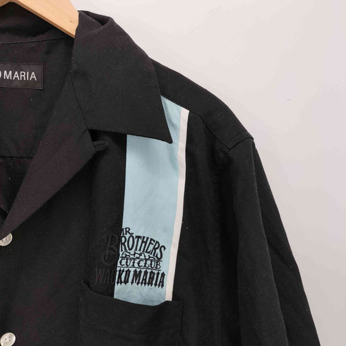 ワコマリア WACKO MARIA ×MR.BROTHERS CUT CLUB 25SS SWITCHING 50'S SHIRT スイッチング シャツ メンズ JPN:M