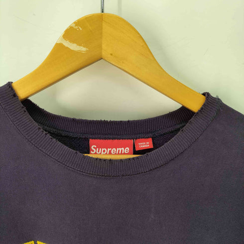 シュプリーム Supreme 初期 紙タグ カレッジロゴ クルーネックスウェット メンズ JPN:L