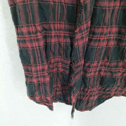 ジョニーウルフ JOHNNY WOLF シワ加工 L/S シャツ Y2K メンズ 2