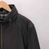 バーバリーブラックレーベル BURBERRY BLACK LABEL 裏地キルティング ラムレザー スタンドカラー ジャケット メンズ import:L