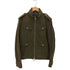バーバリーブラックレーベル BURBERRY BLACK LABEL パッカブルフード ダブルジップ スタンドカラー ミリタリー ジャケット メンズ import:M