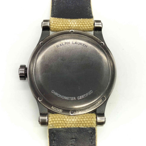 ラルフローレン RALPH LAUREN スイス製 サファリ クロノメーター 自動巻き 時計 メンズ