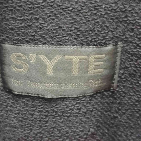 サイトバイヨウジヤマモト syte by Yohji Yamamoto マスク ドッキング クルーネックスウェット メンズ