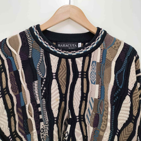 バラクータ BARACUTA 3Ⅾニット メンズ JPN:L