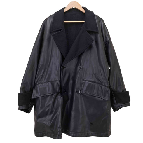 ハレ HARE リバーシブルフェイクレザーコート メンズ JPN:S