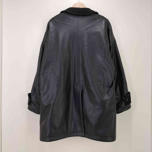 ハレ HARE リバーシブルフェイクレザーコート メンズ JPN:S