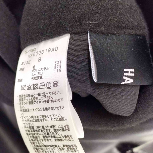 ハレ HARE リバーシブルフェイクレザーコート メンズ JPN:S